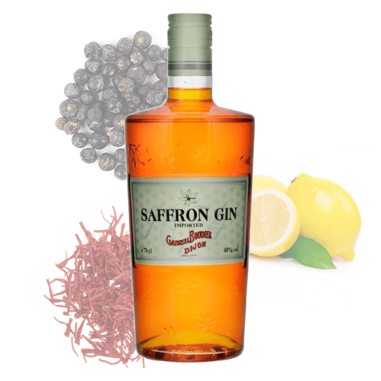 Saffron Gin Französischer im Test Millennium Bartending
