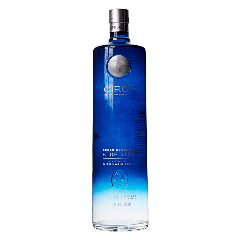 Cîroc-BLUE-STEEL-Ultra-Premium-Vodka-Derek-Zoolander-Limited-Edition