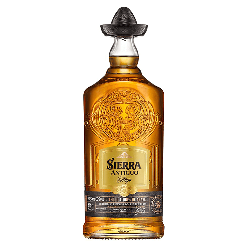 Sierra-Tequila-Antiguo-Añejo-100-de-Agave