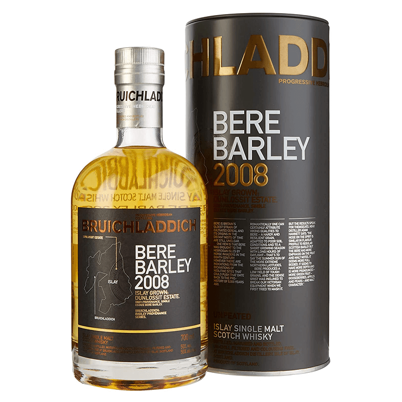 Bruichladdich-Single-Islay-Malt-Whisky,-Bere-Barley