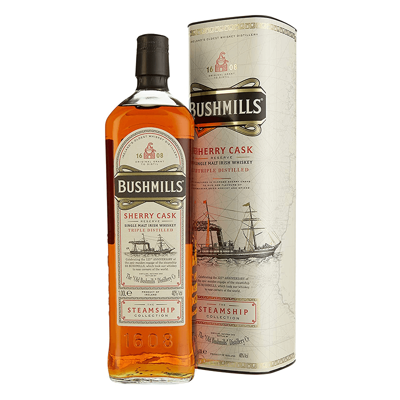 Bushmills-SHERRY-CASK-Reserve-The-Steamship-Collection